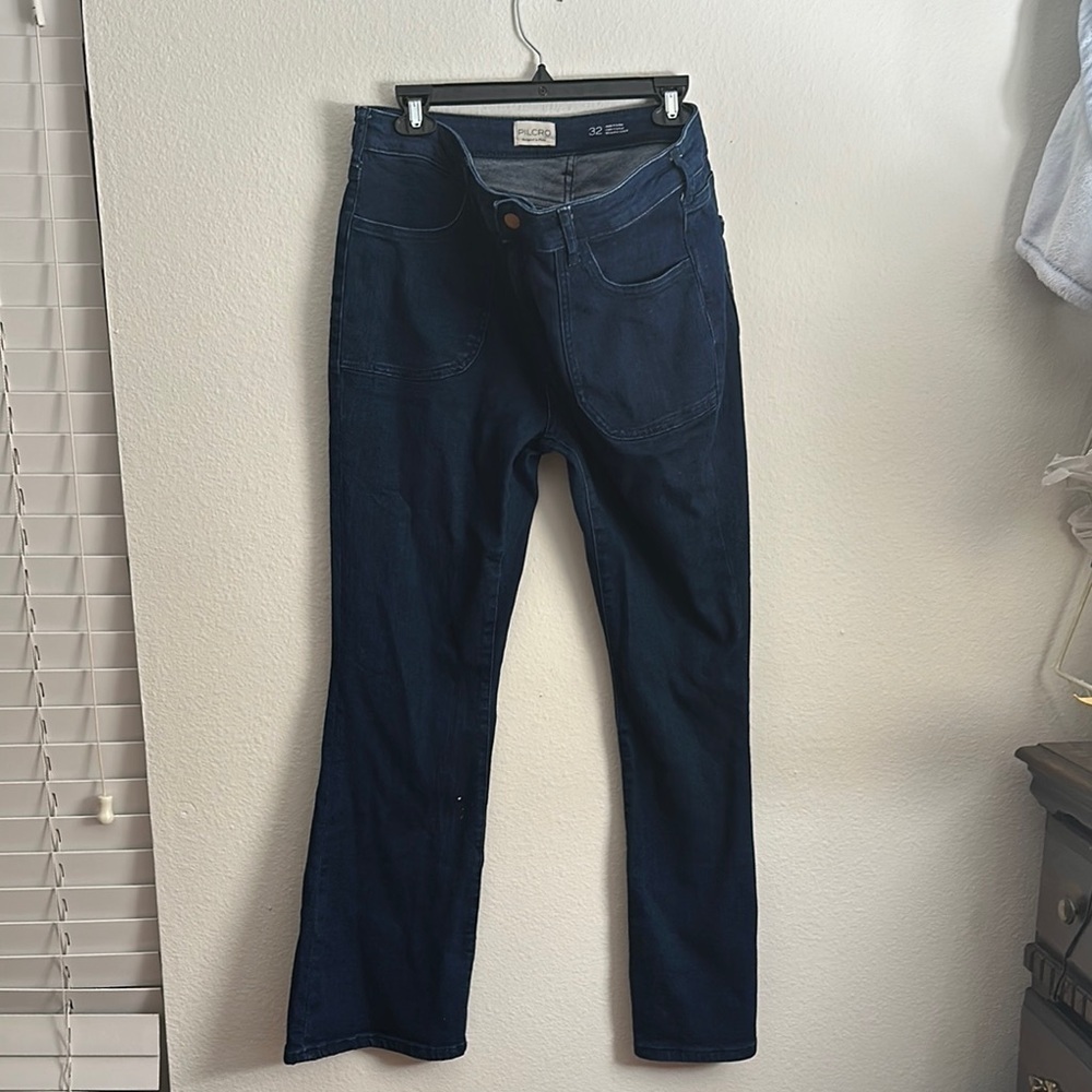 Pilcro Women's Dark Blue Jeans
